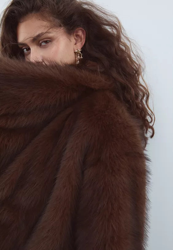 Jessica Faux Fur Coat