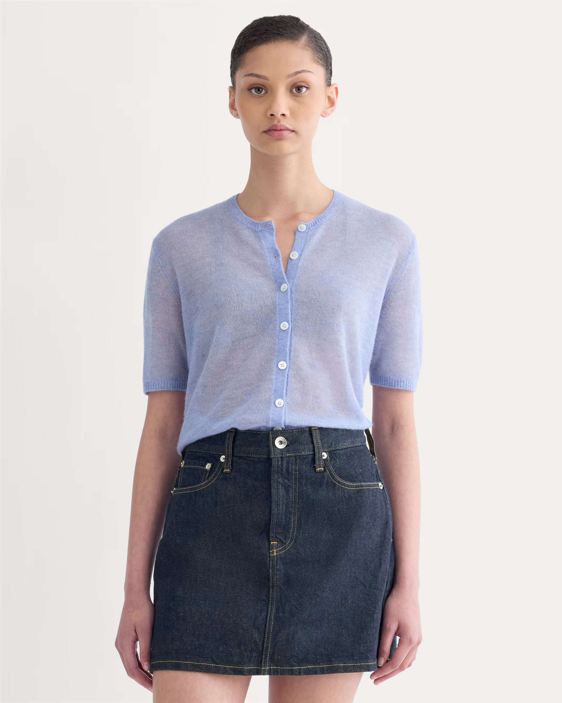 Shirley | Elegant Blue Shirt