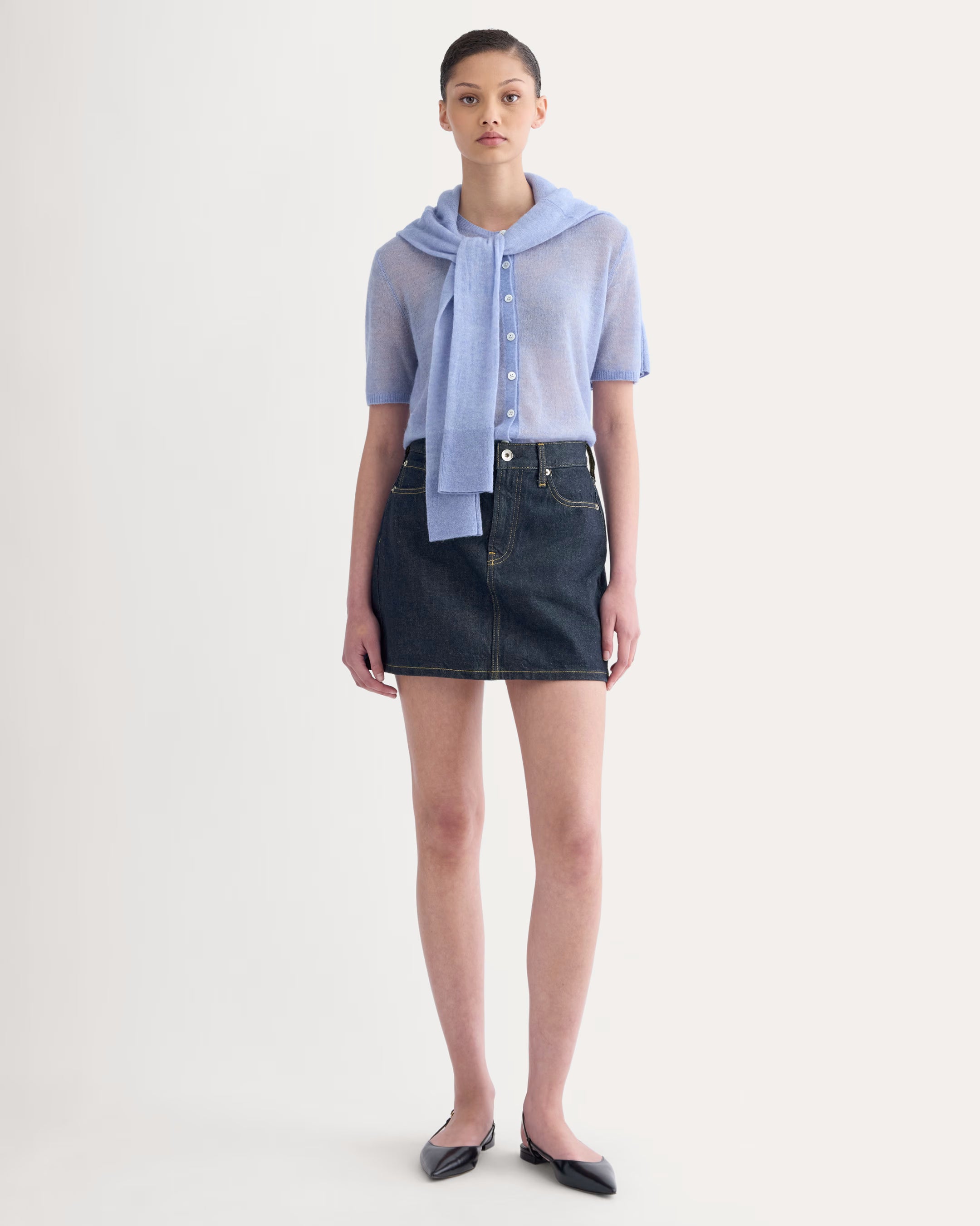 Shirley | Elegant Blue Shirt