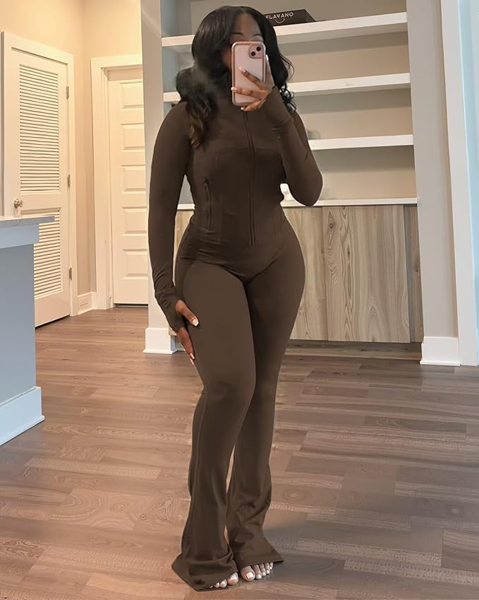 BBL Jacket + Flare Leggings Set