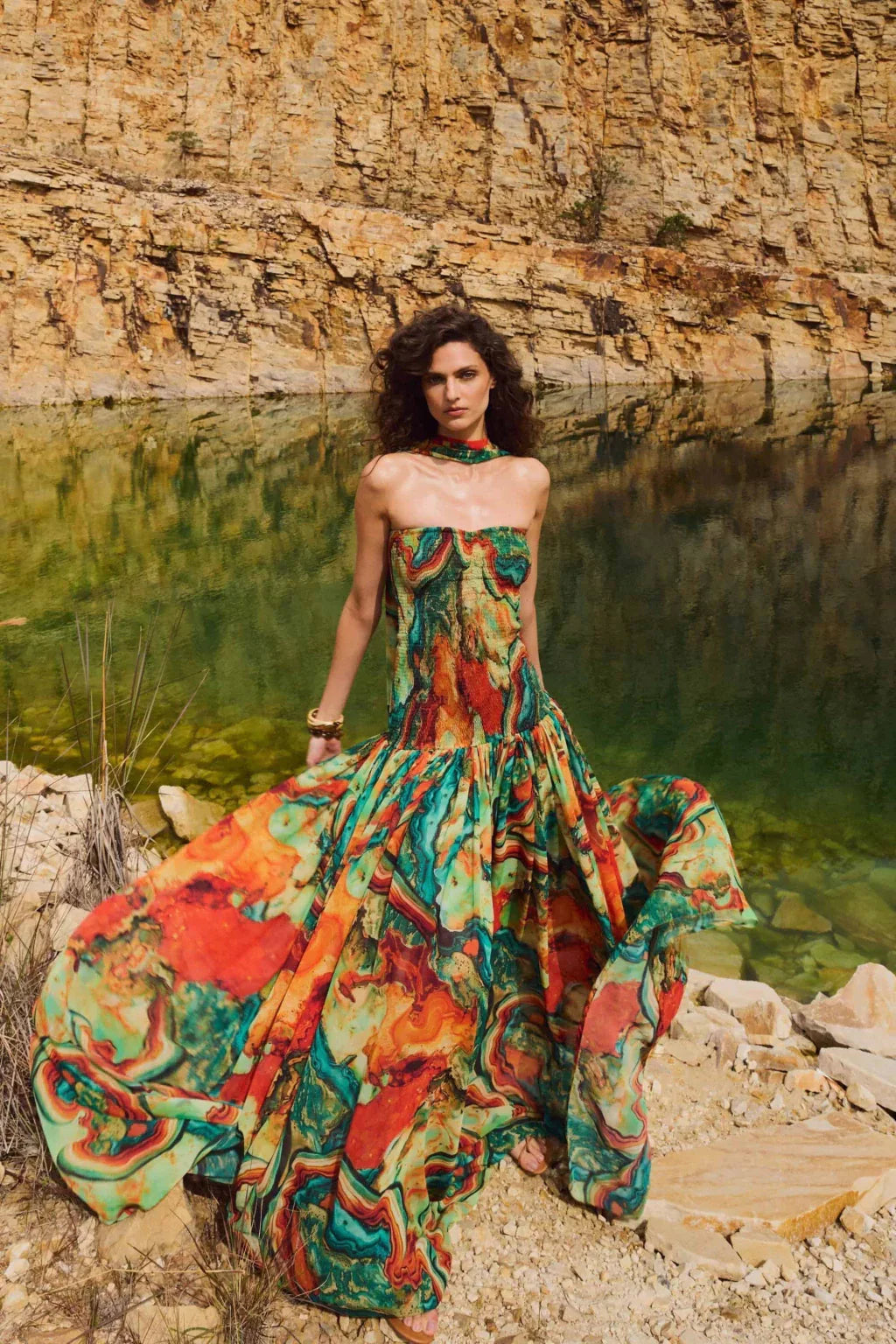 Bonaire | Multicolor Maxi Dress