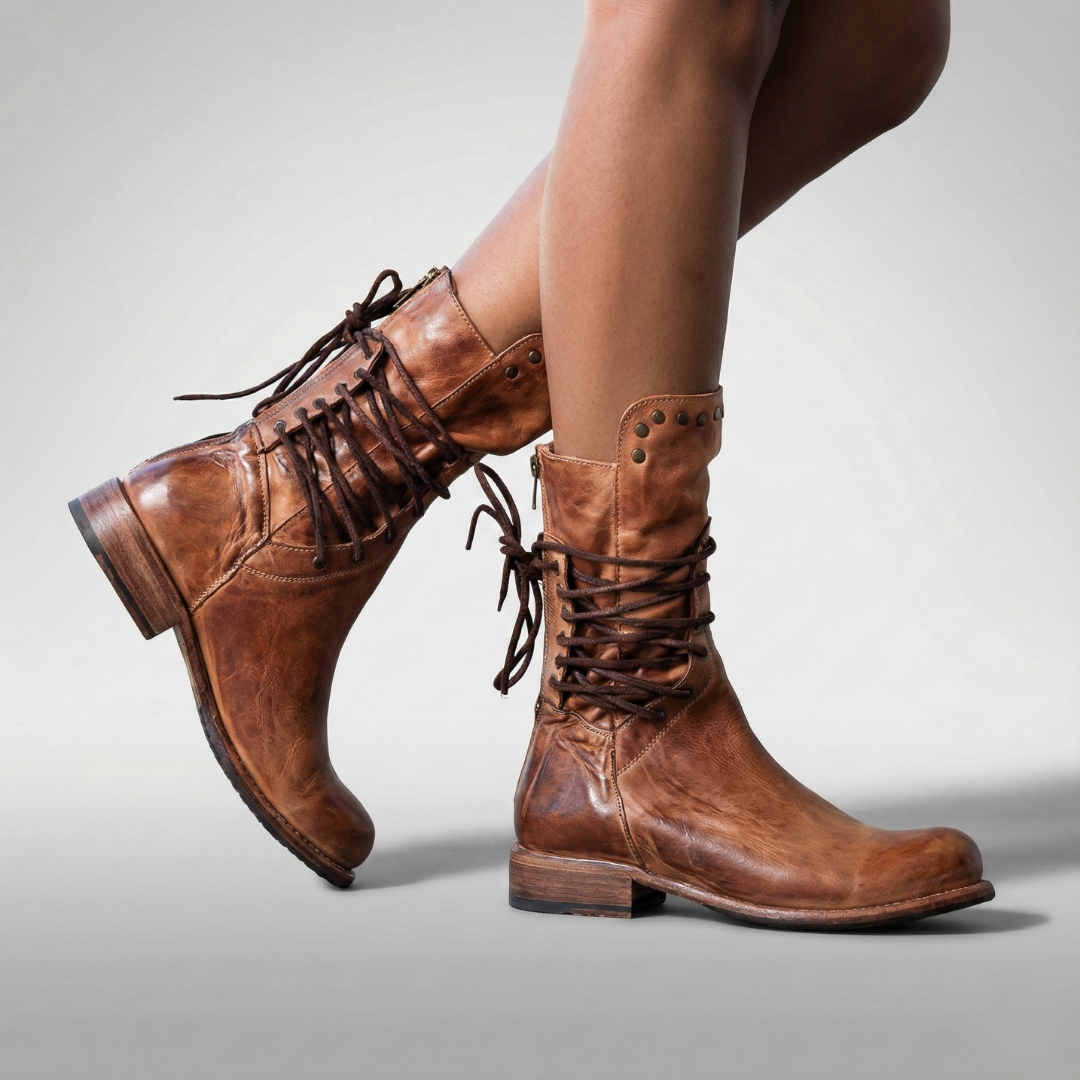 Doris | Vintage Look Boots