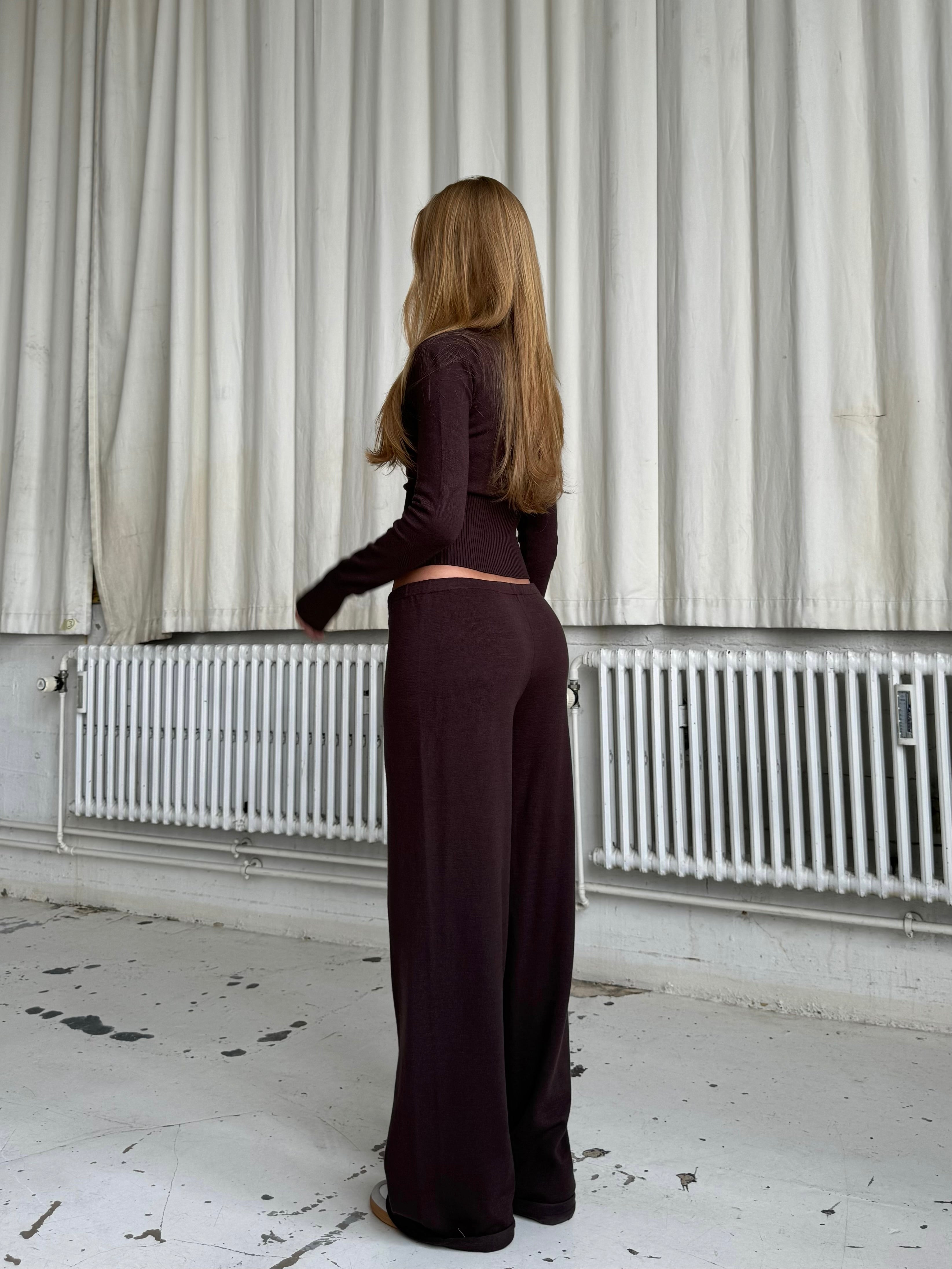 AMAL KNITTED CARDIGAN SET