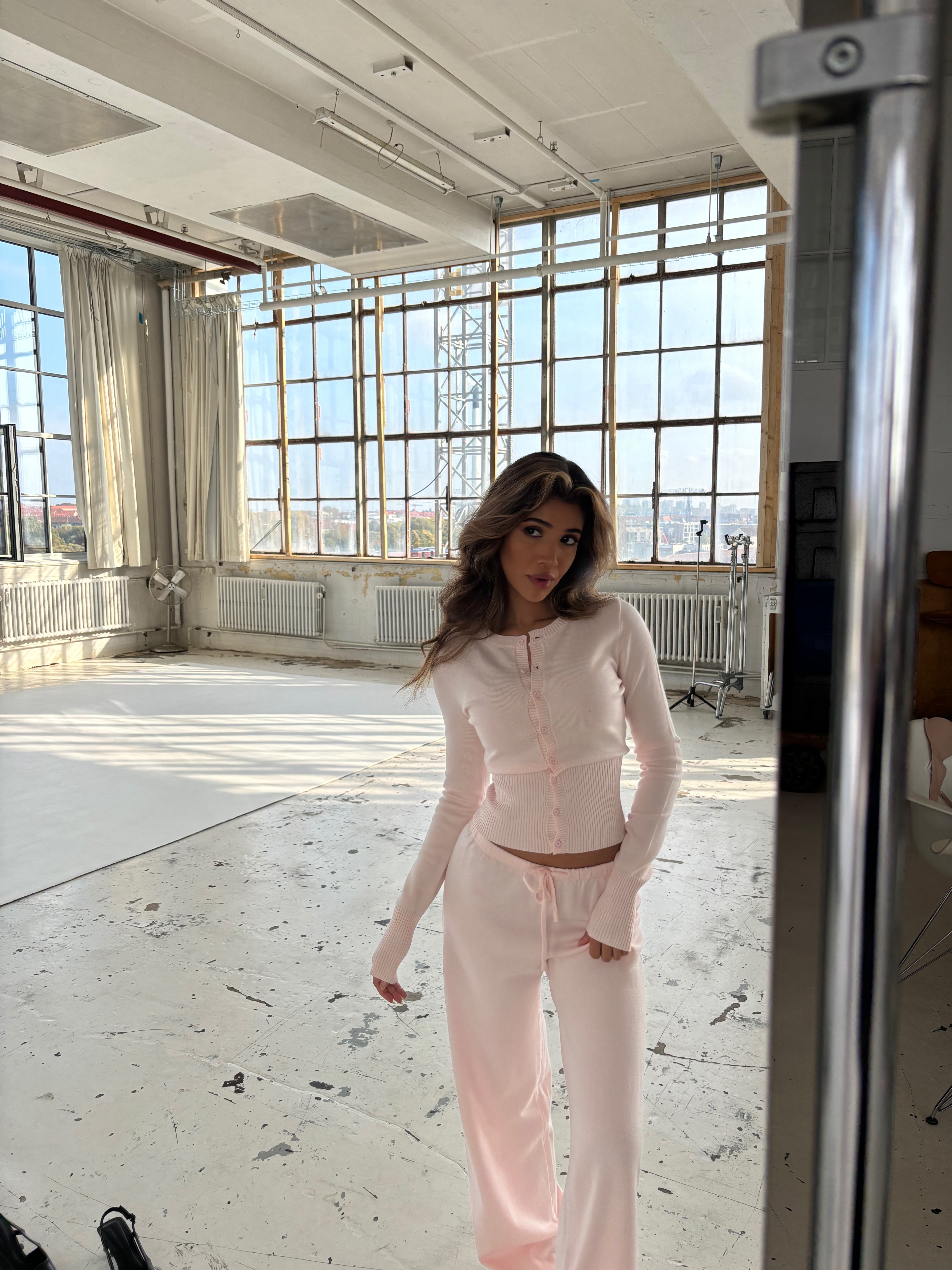 AMAL KNITTED CARDIGAN SET