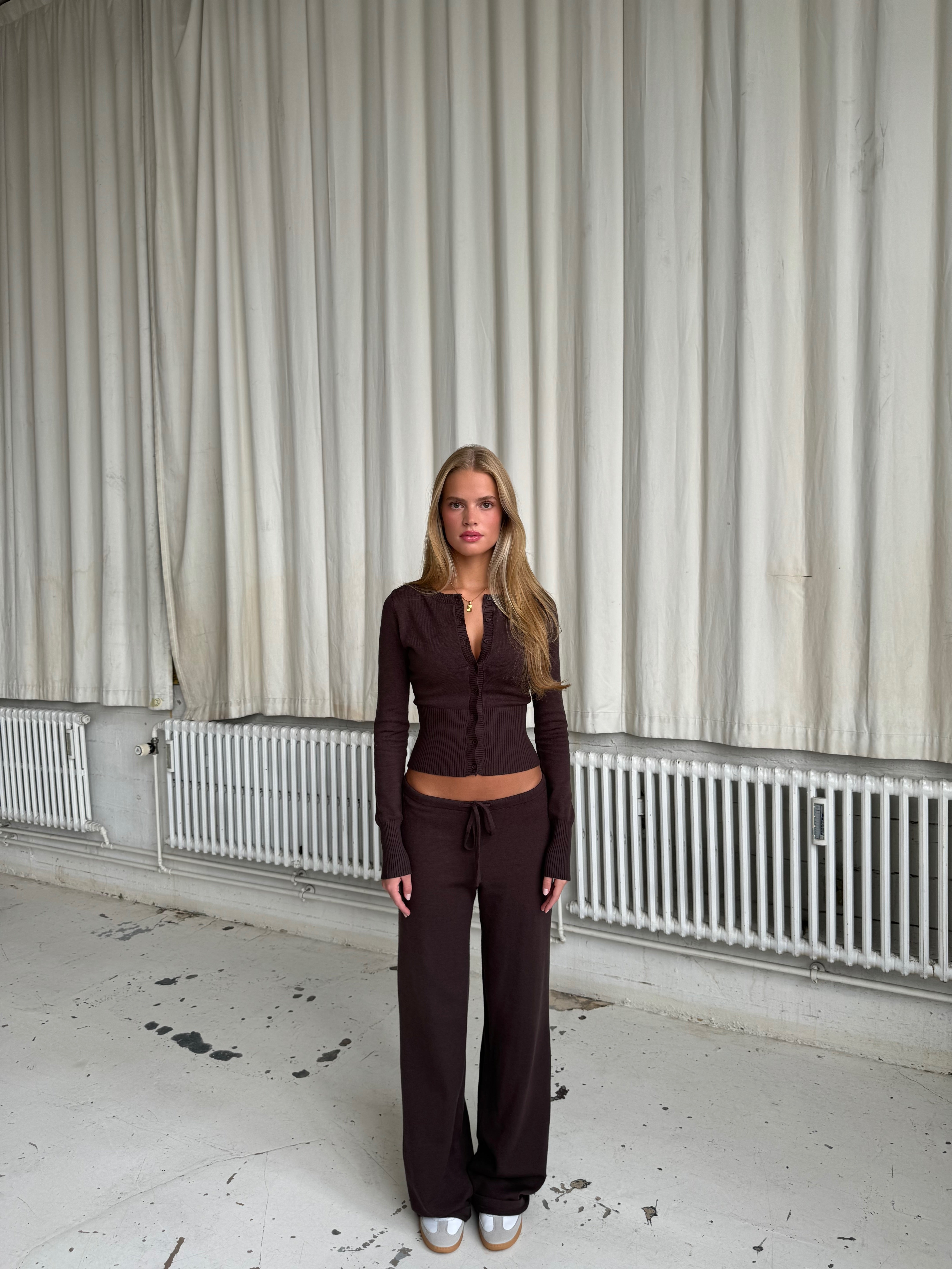 AMAL KNITTED CARDIGAN SET