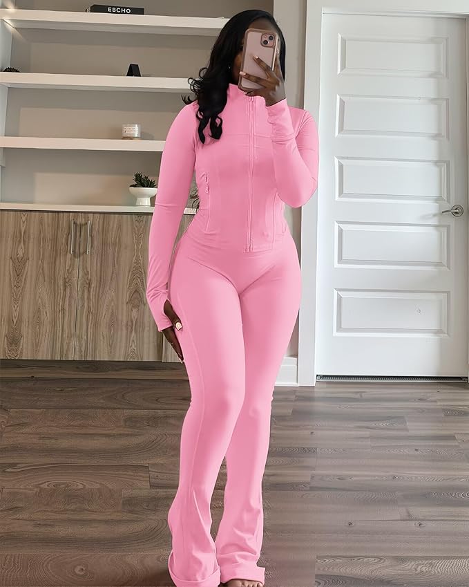 BBL Jacket + Flare Leggings Set